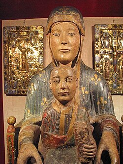 St-Nectaire , Holy Virgin of Cornadore Mt.