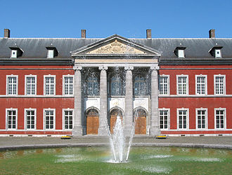Main building of the former abbey of Gembloux.