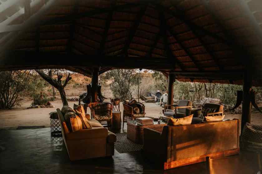 Walking safari in South Africa