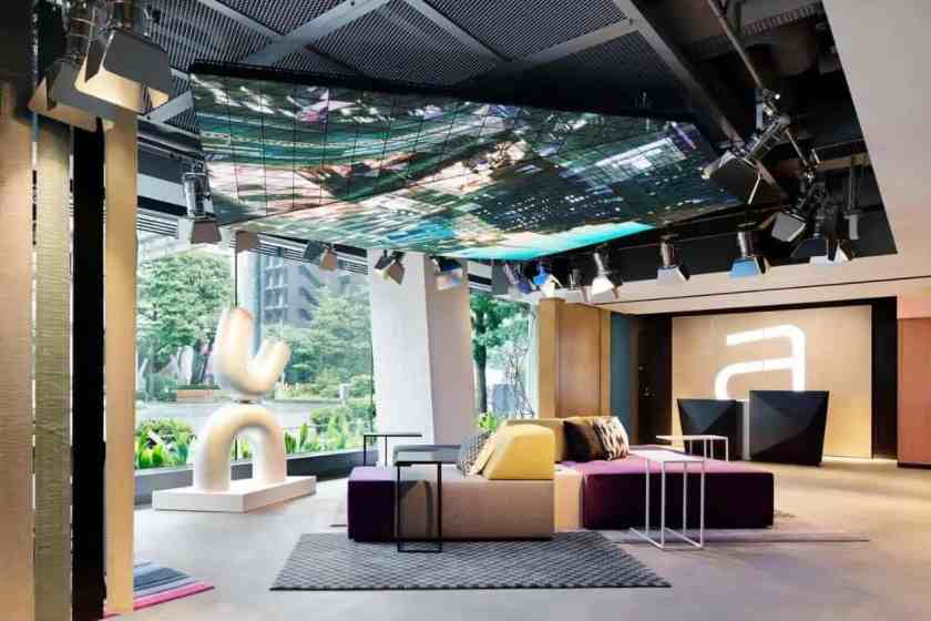 Aloft Ginza Lobby 