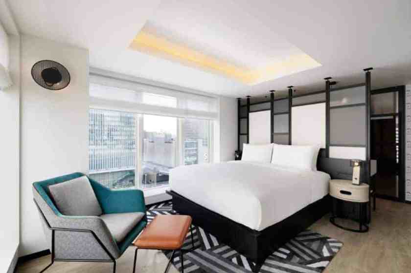 Aloft Osaka Dojima Bedroom