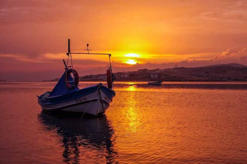 Ayvalik village in Turkey