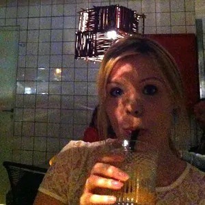 Becky Moore from GlobalGrasshopper in Vesterbro Bar, Copenhagen