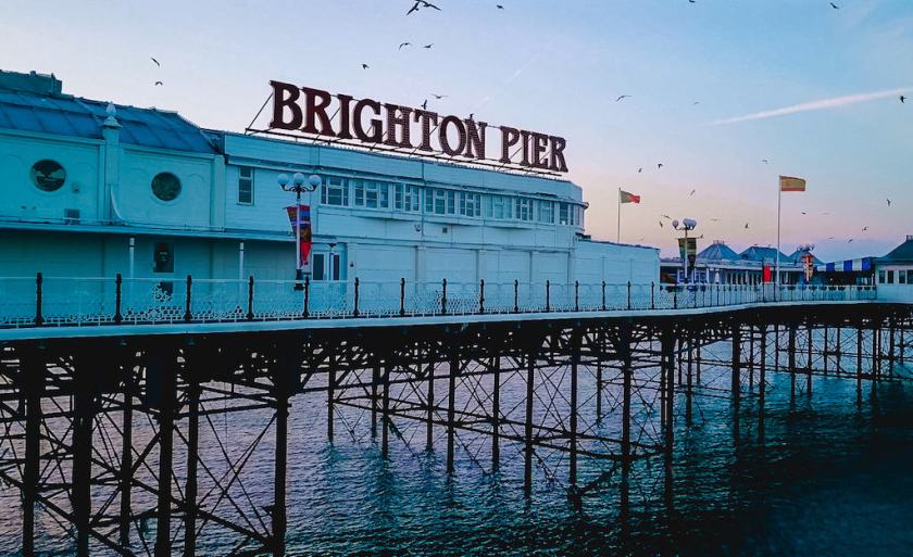 Brighton Pier Drone Photography