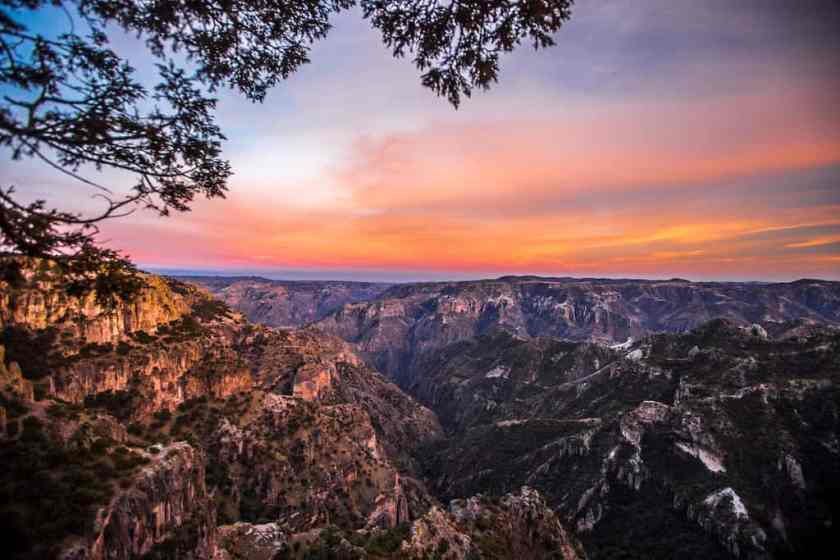 The Copper Canyon, Chihuahua site in Mexico