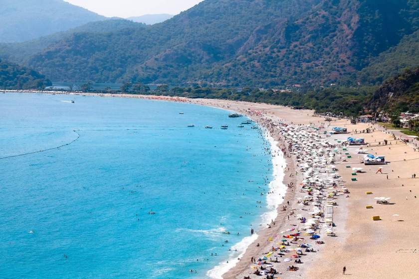 Fethiye city in Turkey