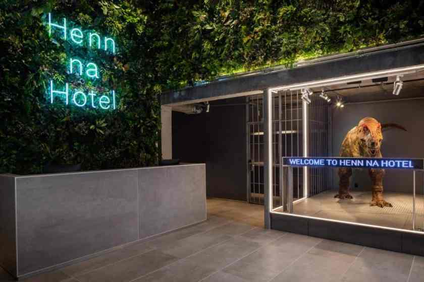 Henn na Hotel New York Lobby