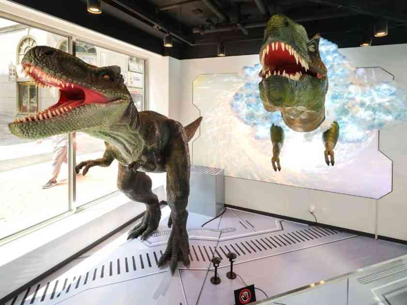 Henn na Hotel Seoul Myeongdong dinosaurs