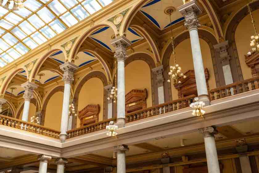 Indiana State Capitol Building Interiors