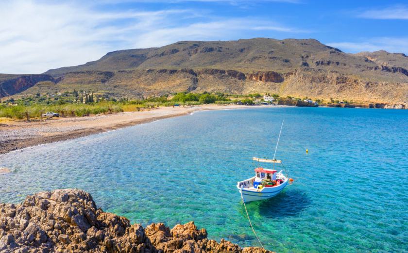 Kato Zakros Crete Beach