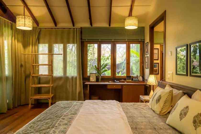Mojigao - Eco Resort - my eco hut bedroom