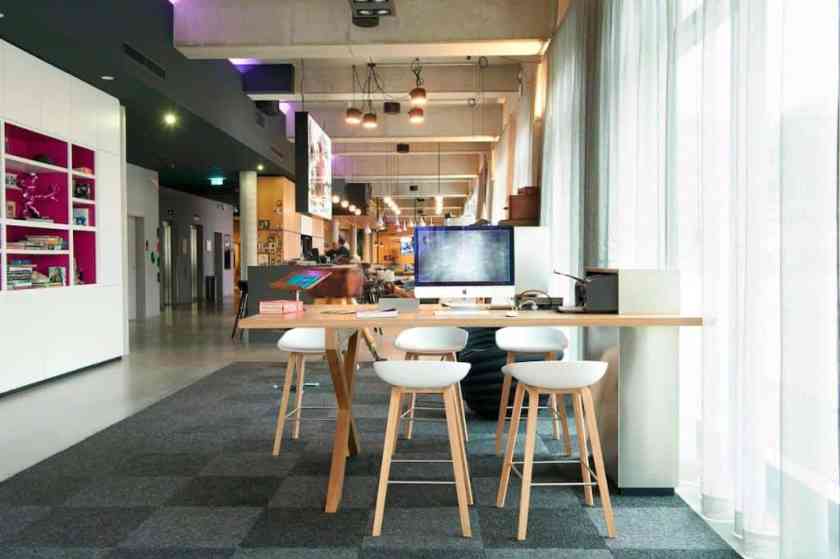 Moxy Berlin co-working space