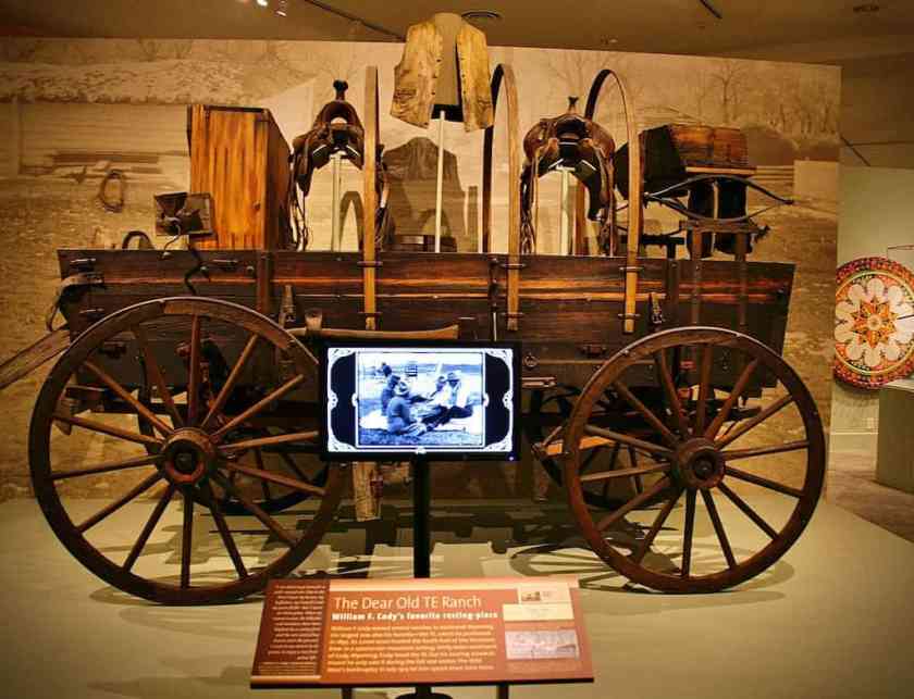 My photo inside the Buffalo Bill Center of the West in Cody
