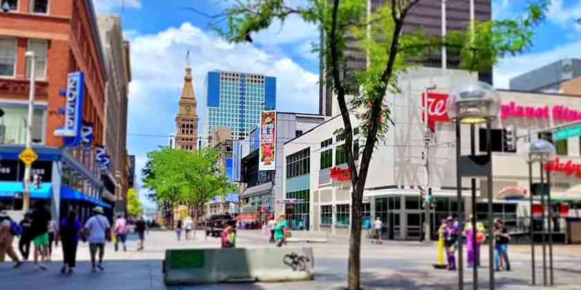 My photo of 16th Street Mall in Downtown Denver near my stay at The Curtis Hotel