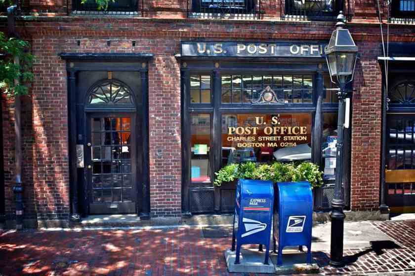 My photo of a Boston Post Office taken in summer 2024