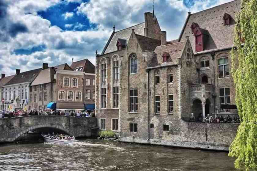 My photo of Bruges Bridge taken October 2024