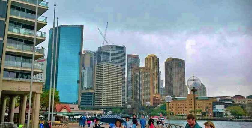 My photo of Circular Quay which was near my stay at West Hotel