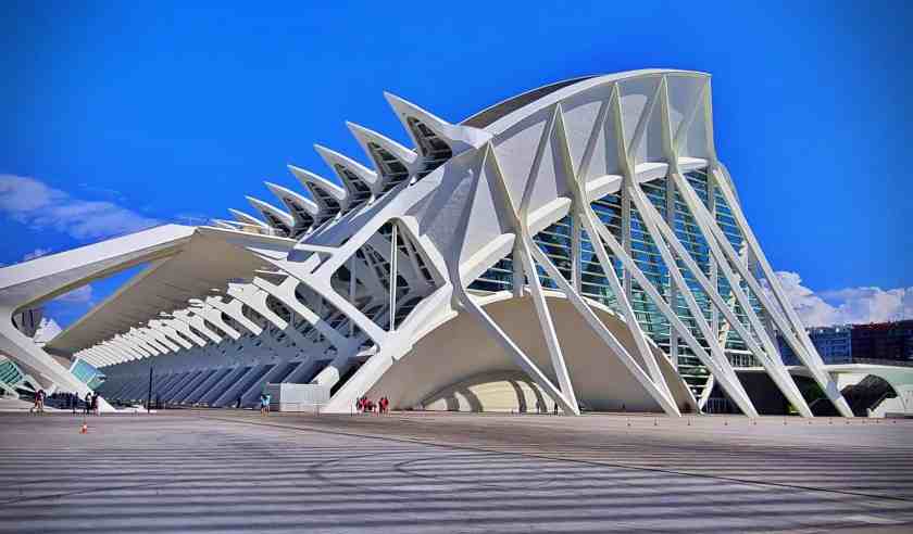 My photo of City of Arts and Sciences (Ciudad de las Artes y las Ciencias) in Valencia in spring 2025