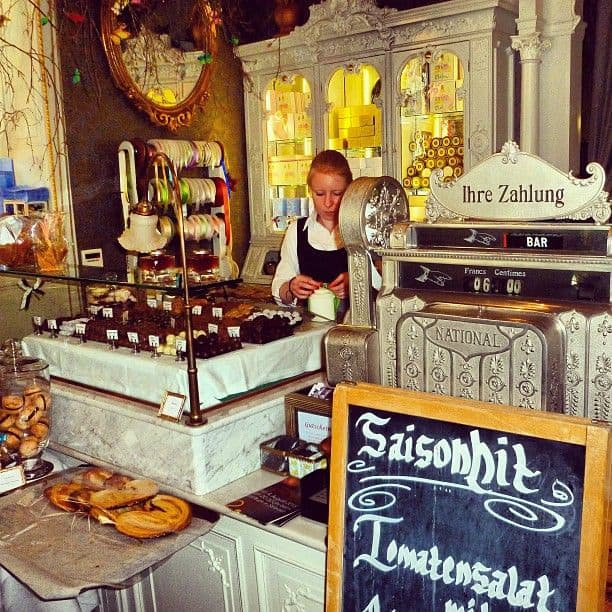 My photo of historic cafe in Zurich taken summer 2023