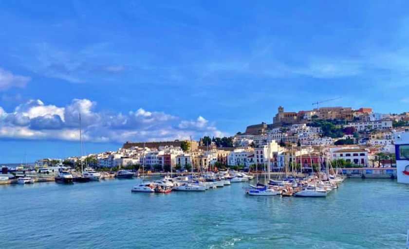 My photo of La Savina port in Formentera taken in summer 2025