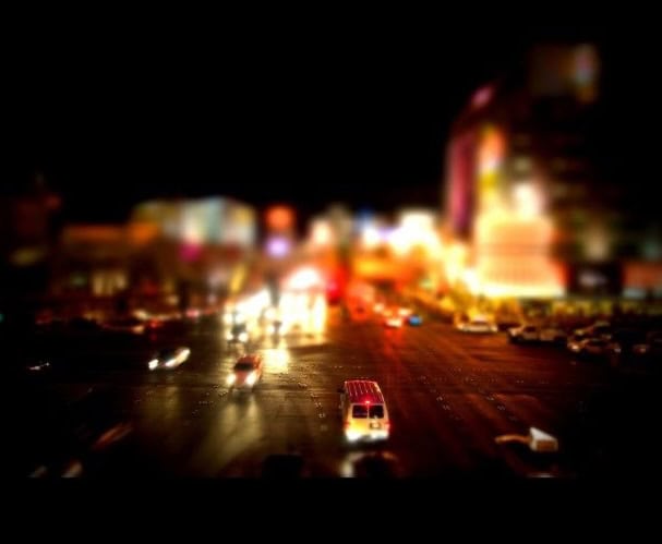 Las Vegas at night