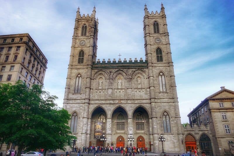 My photo of Notre-Dame Basilica in Montreal taken summer 2024
