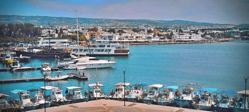 My photo of Paphos Harbor taken in summer 2025