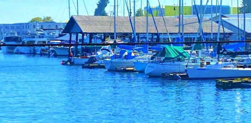 My photo of Seattle’s waterfront near The Edgewater Hotel