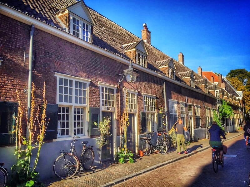 My photo of Utrecht historic houses taken in summer 2025