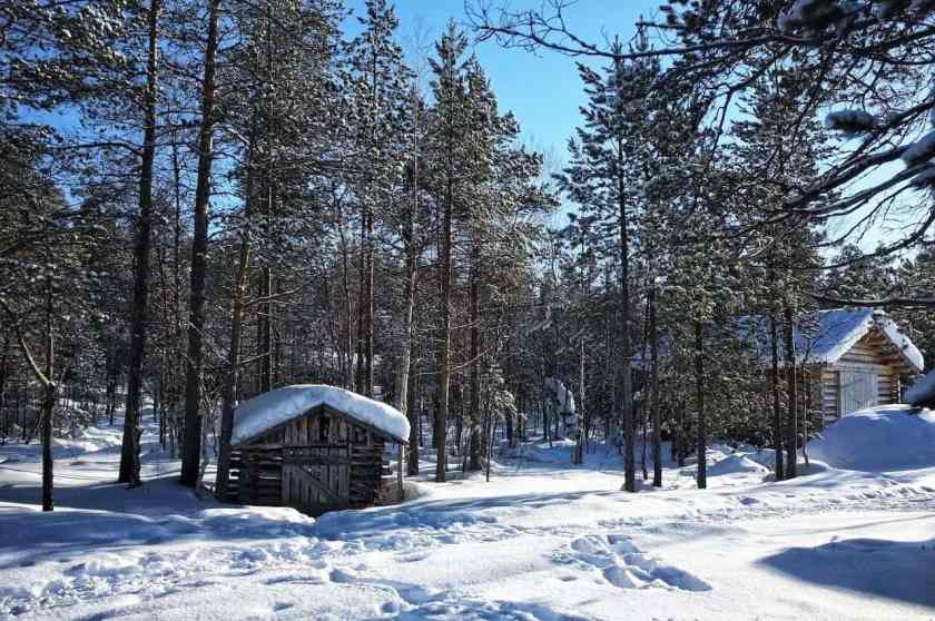 My photo of Utsjoki in Finland taken winter 2023