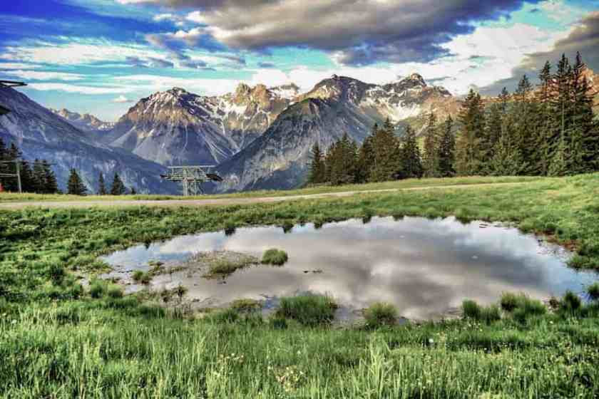 My photo of Vorarlberg Mountains taken summer 2024