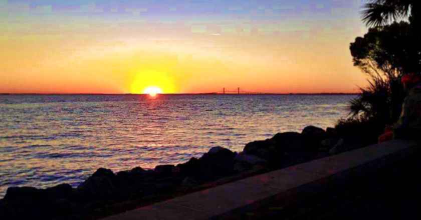 My photograph of Sidney Lanier Bridge St.Simon's Island
