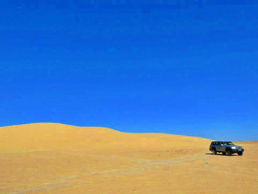 My photograph of the Sahara