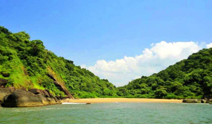My shot of Butterfly Beach in South Goa