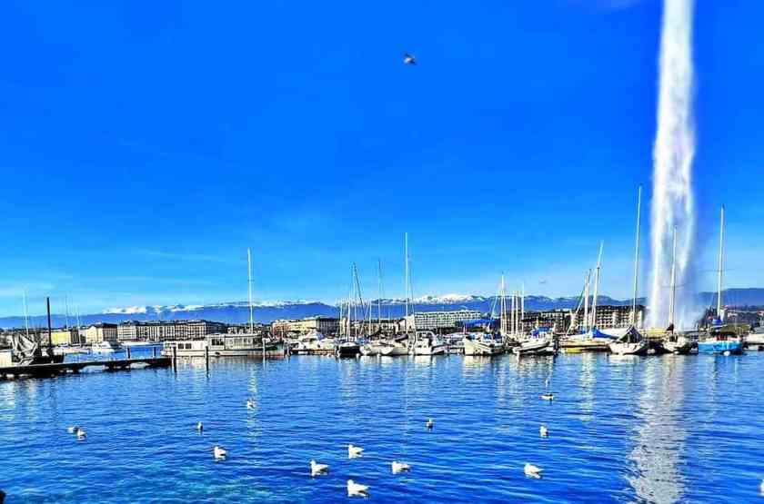 My shot of Lake Geneva