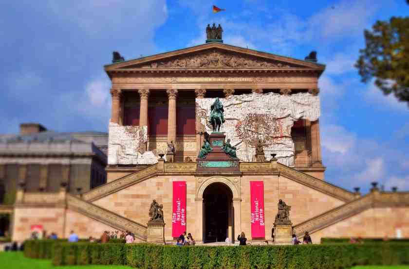 Alte Nationalgalerie on Museum Island in Berlin