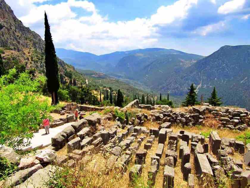 My snap of Delphi Theatre in Greece