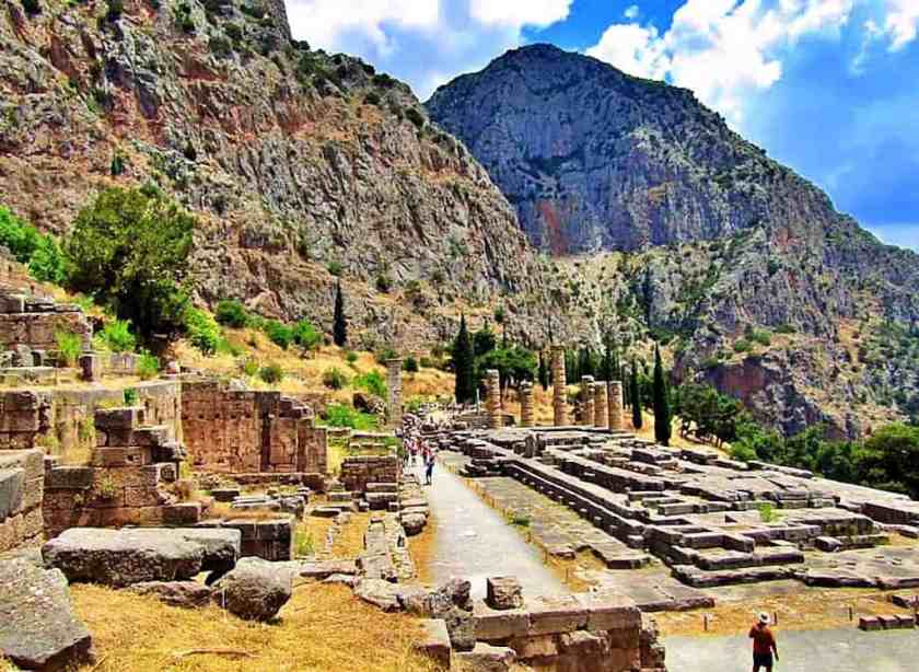 My snap of Delphi Theatre taken in summer