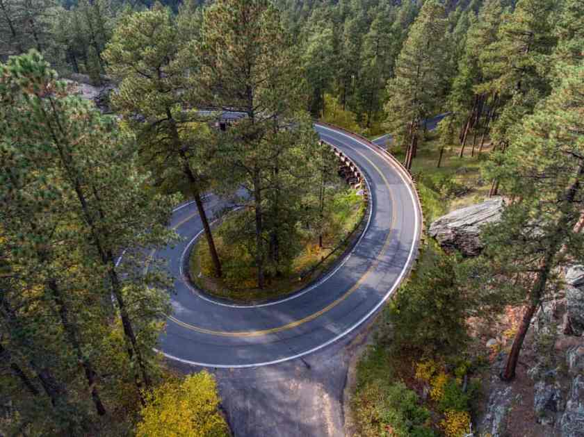 Needles Highway Bend