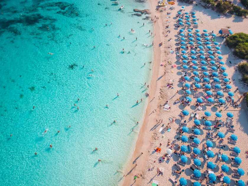 Nissi Beach - most beautiful places to visit in Cyprus