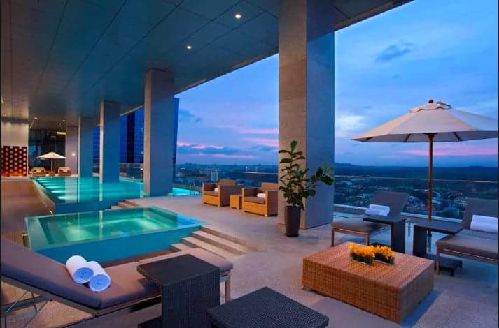 Oasia Hotel Downtown Rooftop Pool