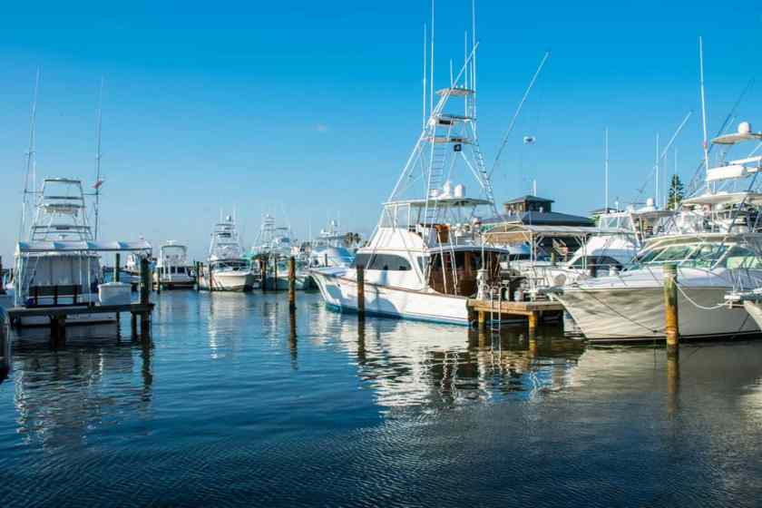 Port Aransas boats, Texas