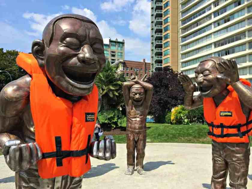 Quirky Statues Vancouver