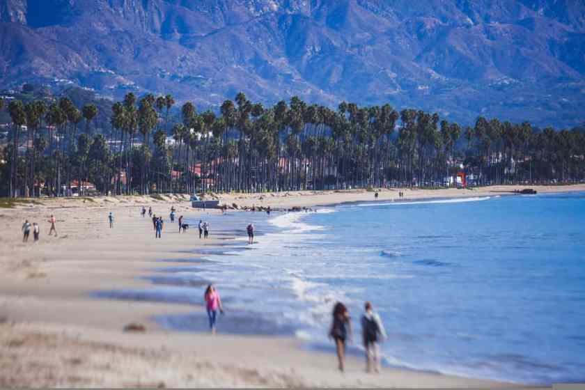 Beautiful Santa Barbara Beach