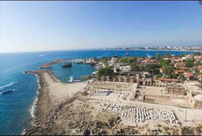Side port city in Turkey