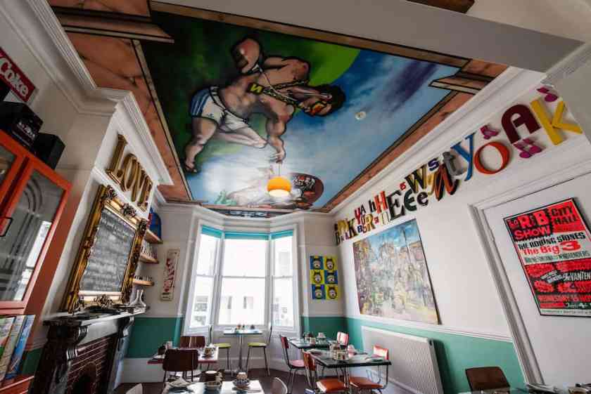 Snooze Hotel Funky Ceiling