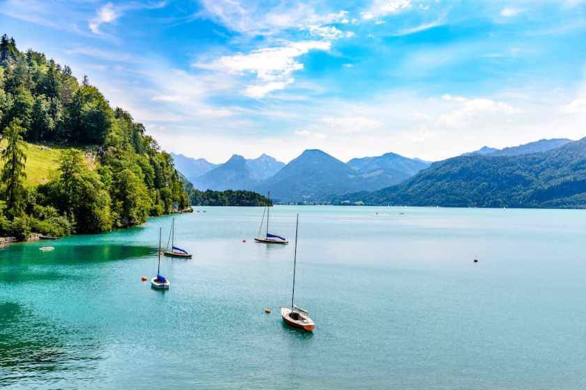 St. Gilgen Austria - gorgeous mountain scenery