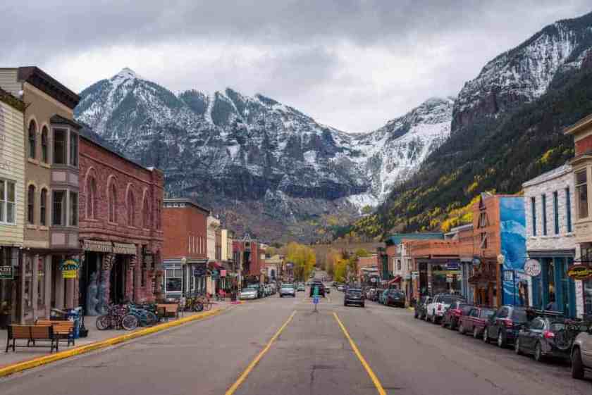 19 Amazing Places to Visit in November in the USA 2 Telluride in Colorado