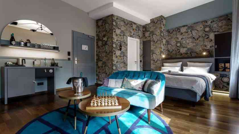 The Circus Hotel Bedroom