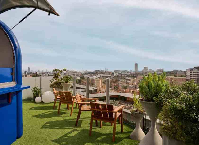 The Standard Hotel London Rooftop